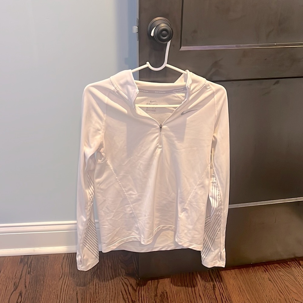 Nike Dri-Fit Half-Zip Athletic Long Sleeve Shirt